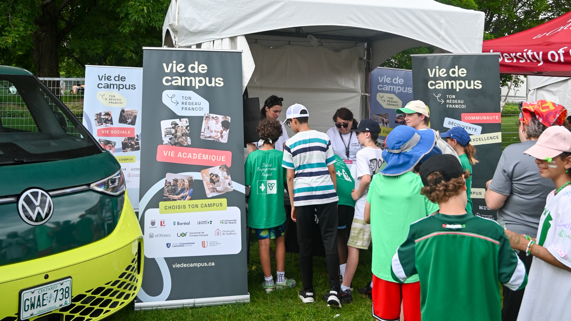Vie de campus au Festival Franco-Ontarien